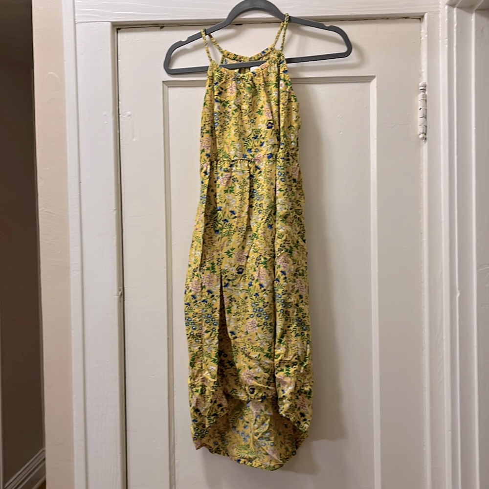 Old Navy | 14 | Dress | Yellow w/ Flowers